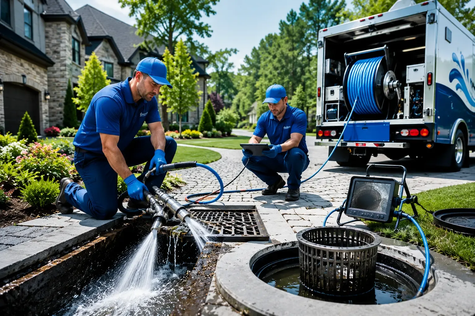 Local outdoor drain cleaning professionals in Walford, IA